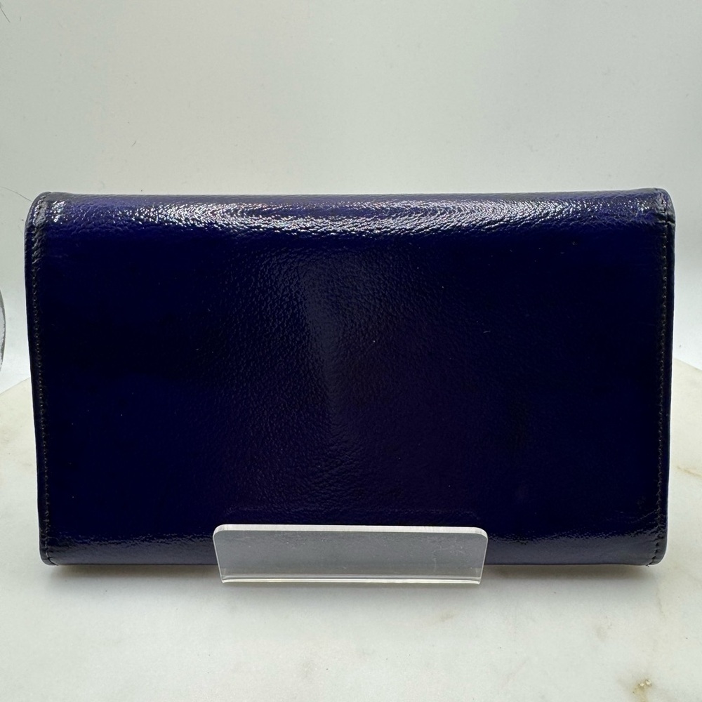 🎁 CHANEL Authentic Midnight Blue Leather Wallet - GIFTS with PURCHASE 🎁 - Picture 2 of 9